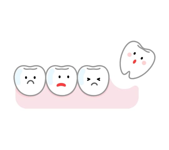 歯周病や初期のむし歯は痛みなく進行してしまうため